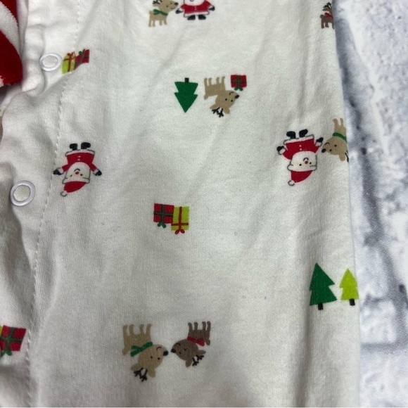Carters Christmas one piece sleepers 9 months - Picture 3 of 10